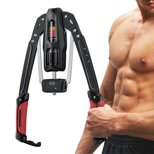 Merach Adjustable Hydraulic Arm Trainer, 22–440lbs