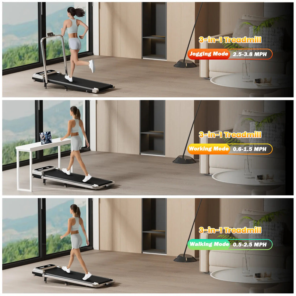 Yagud Under Desk Walking Pad with Remote