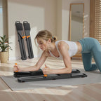 Merach 4-in-1 Foldable Pilates Reformer & Ab Exercise Board | Home Gym Core & Full-Body Toning Workout Machine